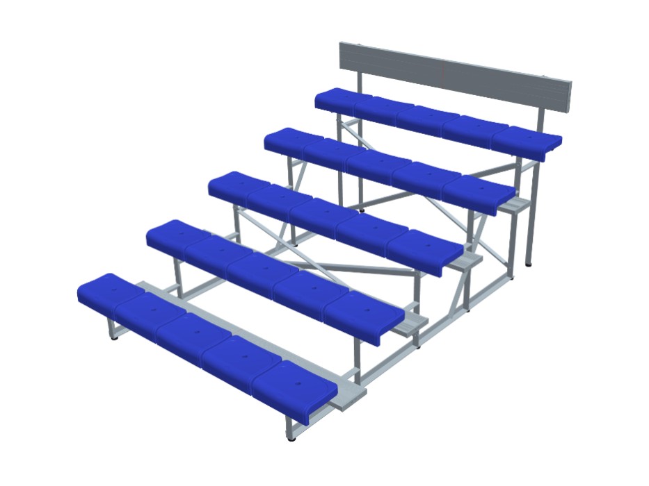 5排單踏椅 * YY-5LDZ-2250 5排單踏椅 * YY-5LDZ-2250